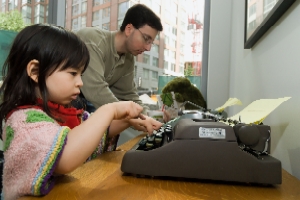 GirlWTypewriter